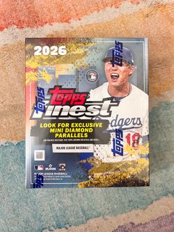 2026 Topps MLB Finest Baseball Trading Card Mega Box