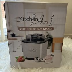 Kitchen Ace 2QT. Ice Cream Maker
