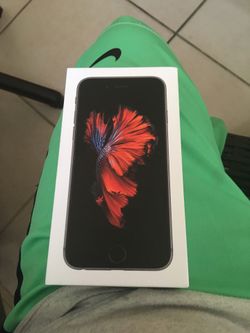 BOX ONLY Apple box for iPhone 6s