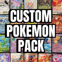 Custom Pokemon Card Pack - Choose Your Cards
