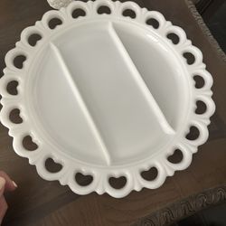 Vintage Milk Glass 