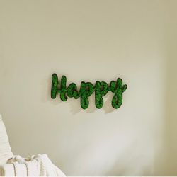 Happy Letter Wall Decor