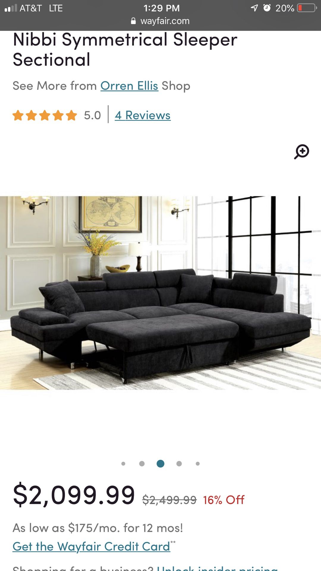 Beautiful new sectional sofa bed only 1,100$!!! Original price 2,500$!!! Sale price 2,100$!!!