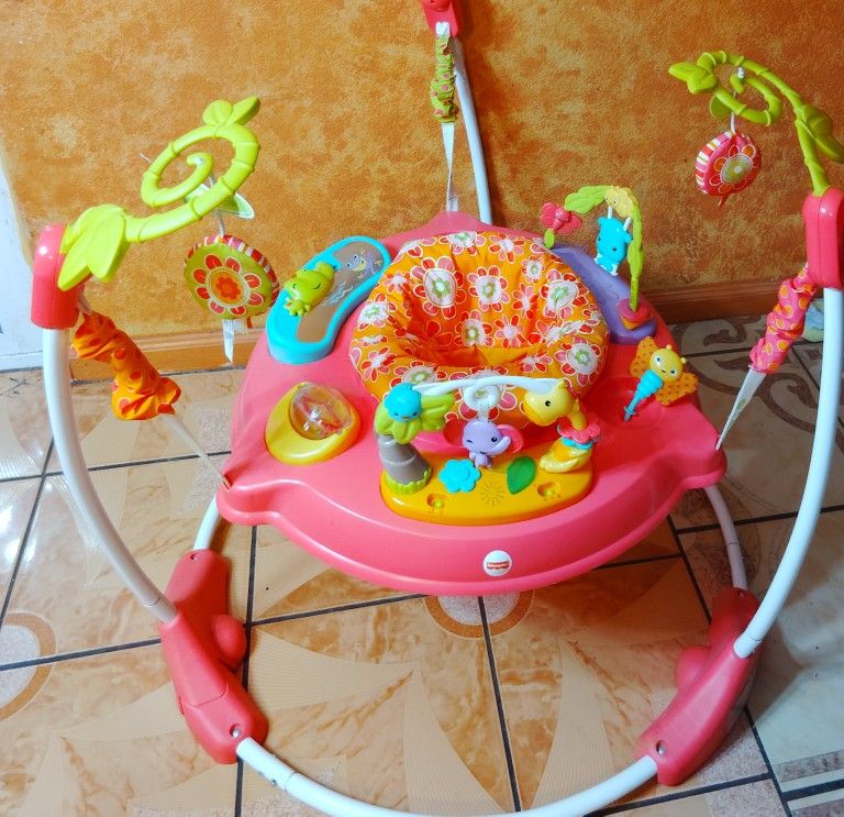 Fisher-Price pink bouncy castle for sale