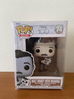 Walt Disney with drawing Funko Pop 74