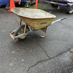 Temper 6 cu. ft. Wheelbarrow with Steel