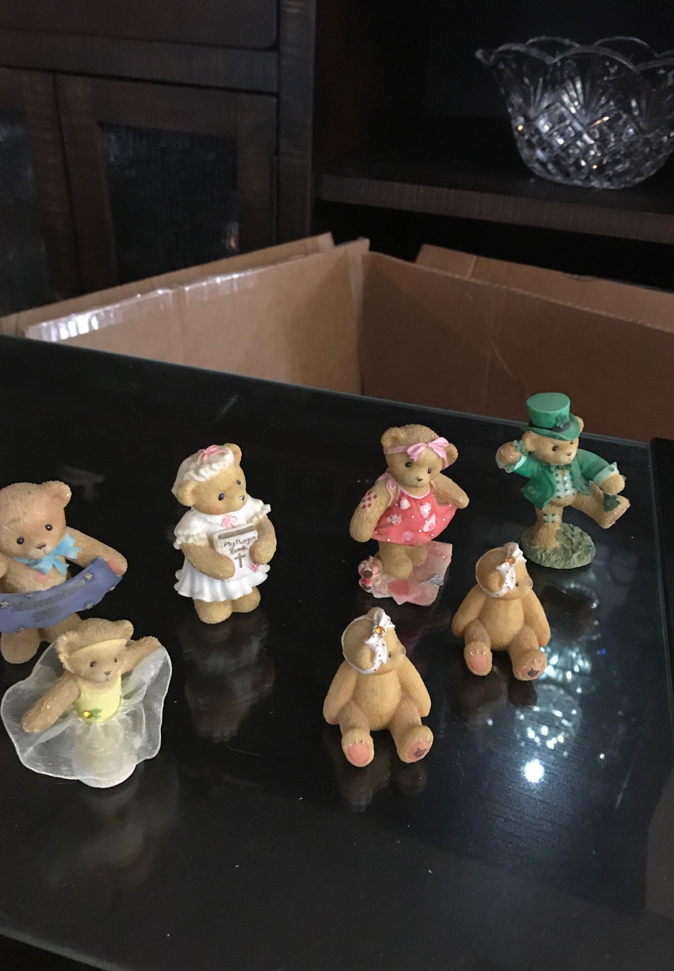7 Cherished Teddy collection numbered pieces