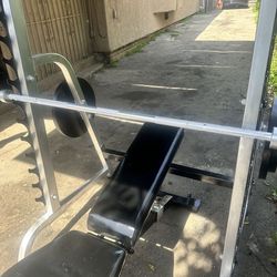 Squat/Bench Rack Set