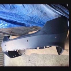 Alfa Romeo Giulia Quadrifoglio Bumper Rear 16to19 W/sensors Lamps Factory Oem 