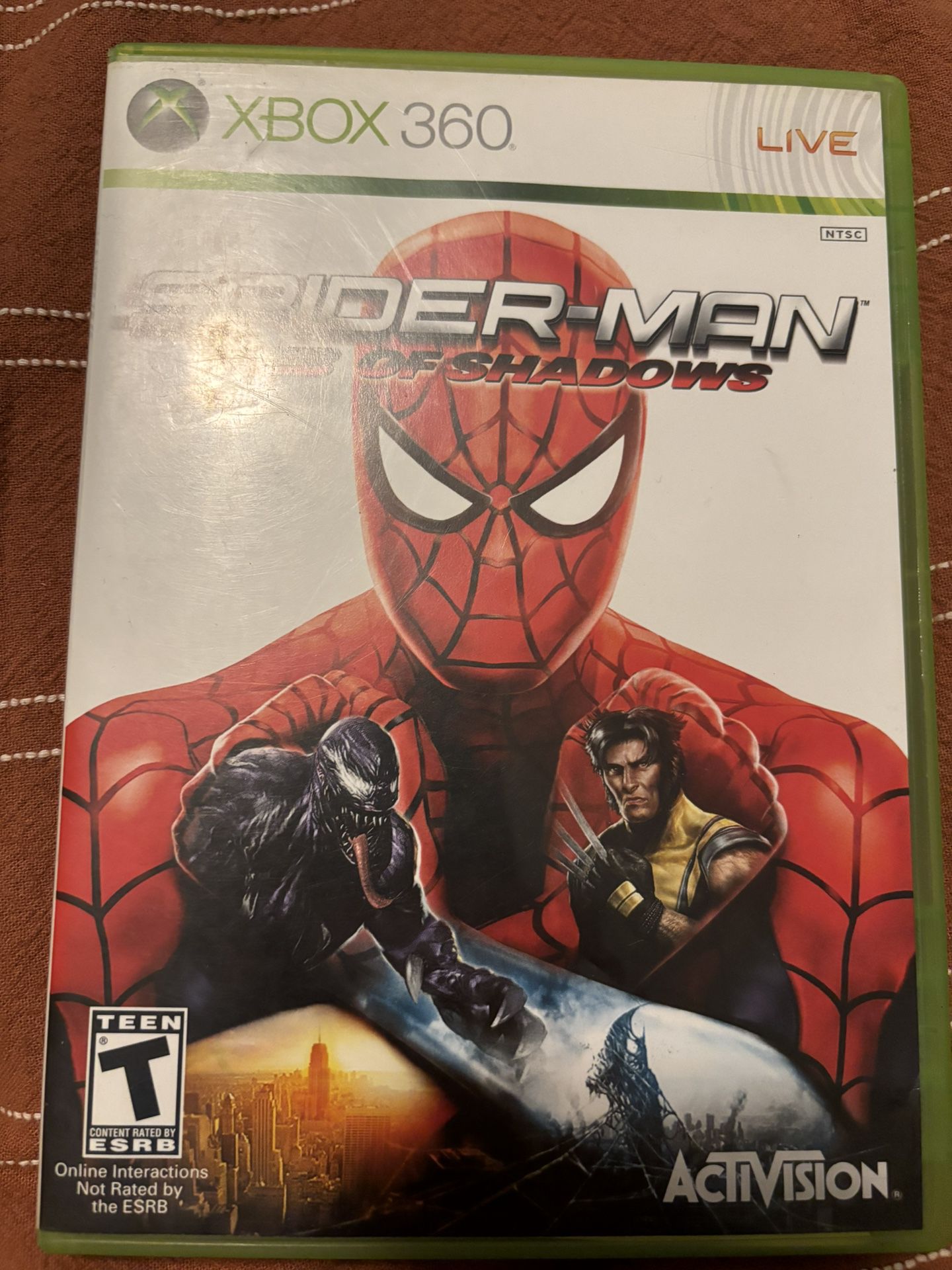 Spider Man Web Of Shadows For Xbox 360