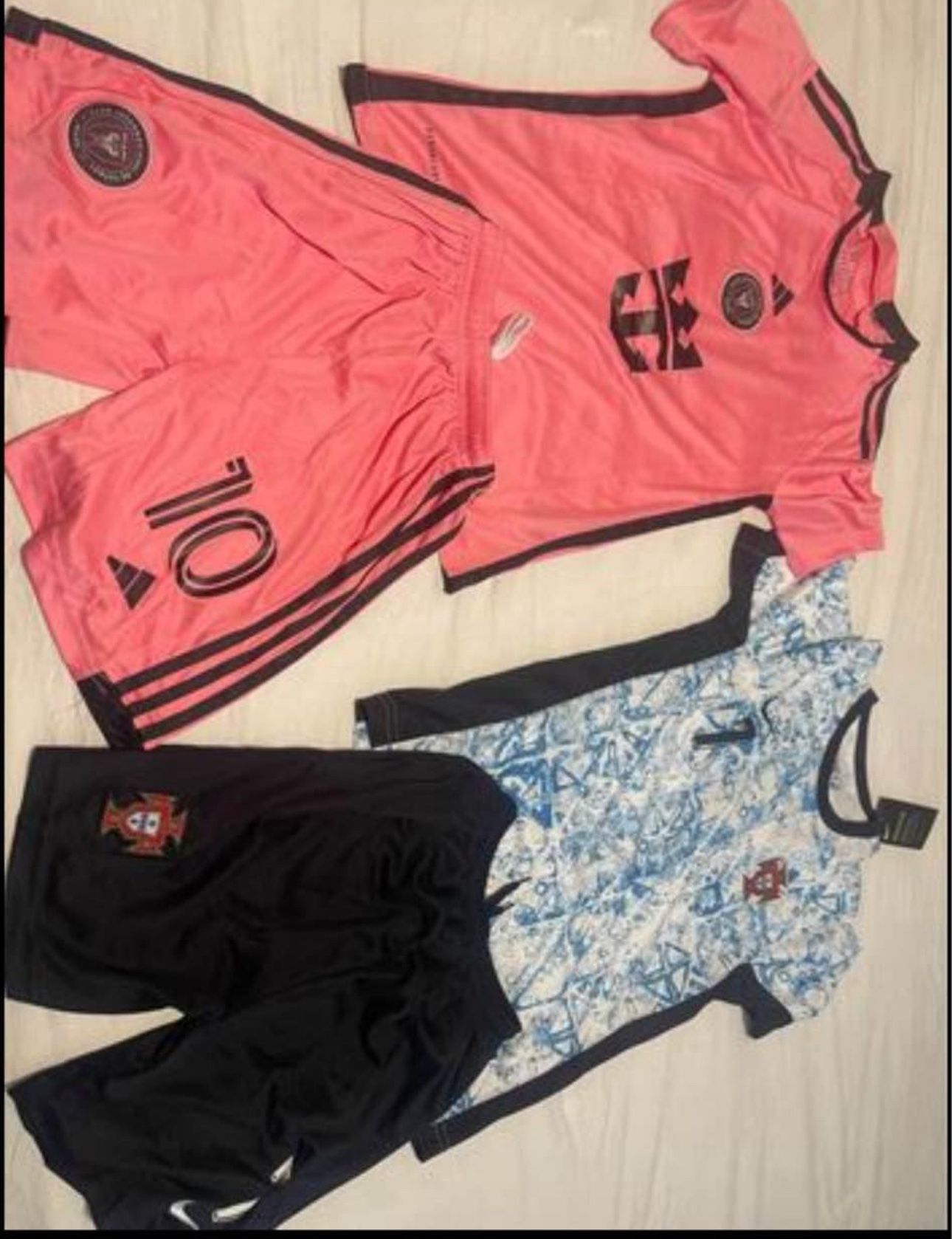 Messi Ronaldo’s Kids Uniform