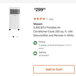 Portable air Conditioner Used-Puchased In July Moving Need To Sell Today