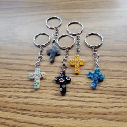 Cross Keychain