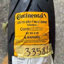 Motorcycle Tire 120 70 R17