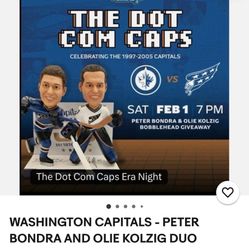 Peter Bondra And Ollie Kolzig Bobble Heads