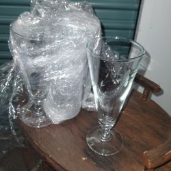 set of 6 Princess Horse glasses