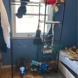 Extra closet rack