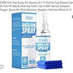 Anti Fog Spray