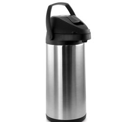 MegaChef 5 L Stainless Steel Vacuum Body Pump Cap Air Pot