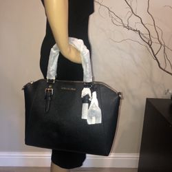 Michael Kors Handbag/Purse Black Large New With Tags