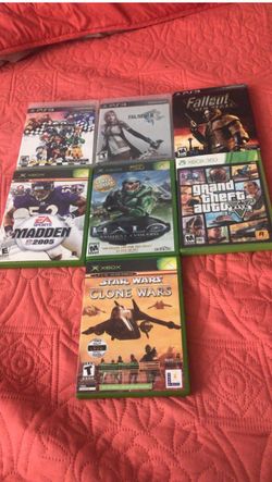 PS3 and Xbox games
