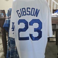 DODGERS - Authentic Majestic Kirk Gibson Dodger XL Jersey