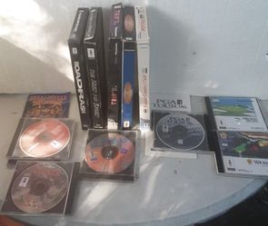 Vintage 3DO Games (11) & Controllers (5) & Cord