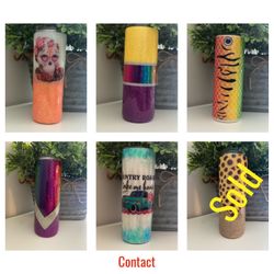 Epoxy Tumblers $30 Each