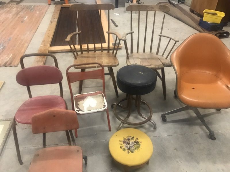 Antique chairs