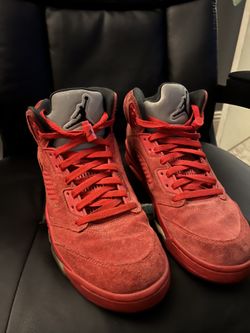 Jordan 5 Retro Red Suede
