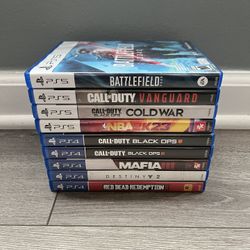 Ps5 / 0s4 Games 