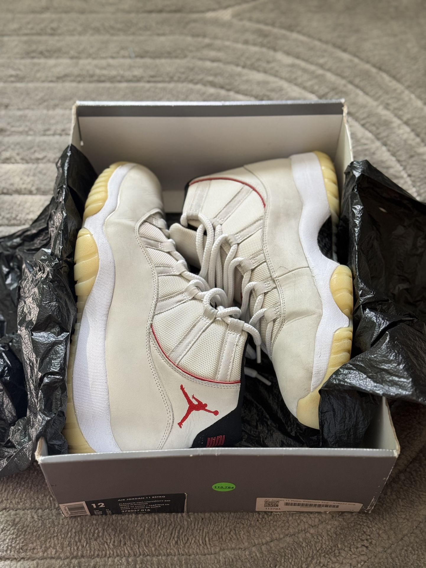 Air Jordan 11 Retro Platinum Tint