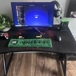 entire gaming setup