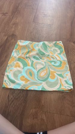 Cotton on skirt green xs
