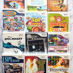 Nintendo Wii Games Wii Sports, Resident Evil And More READ DESCRIPTION 