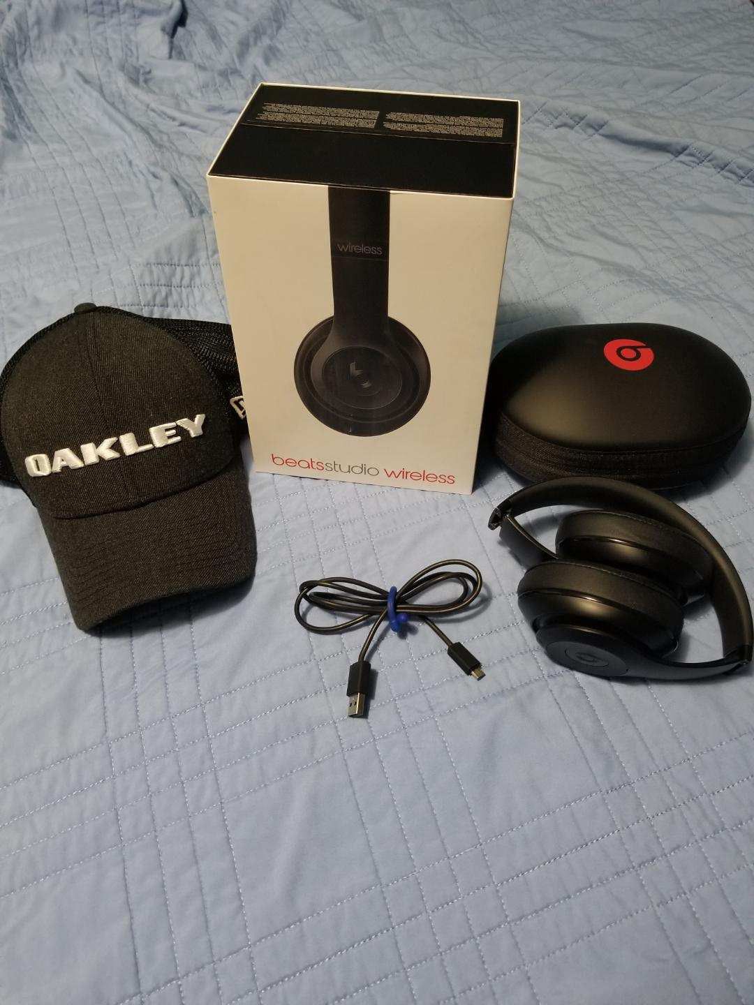 Beats Studio Wireless And Oakley Hat
