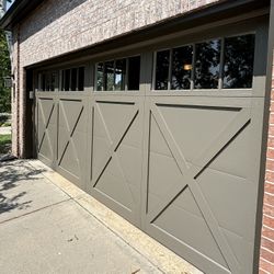 16x7 & 9x7 Overlay Garage Doors 