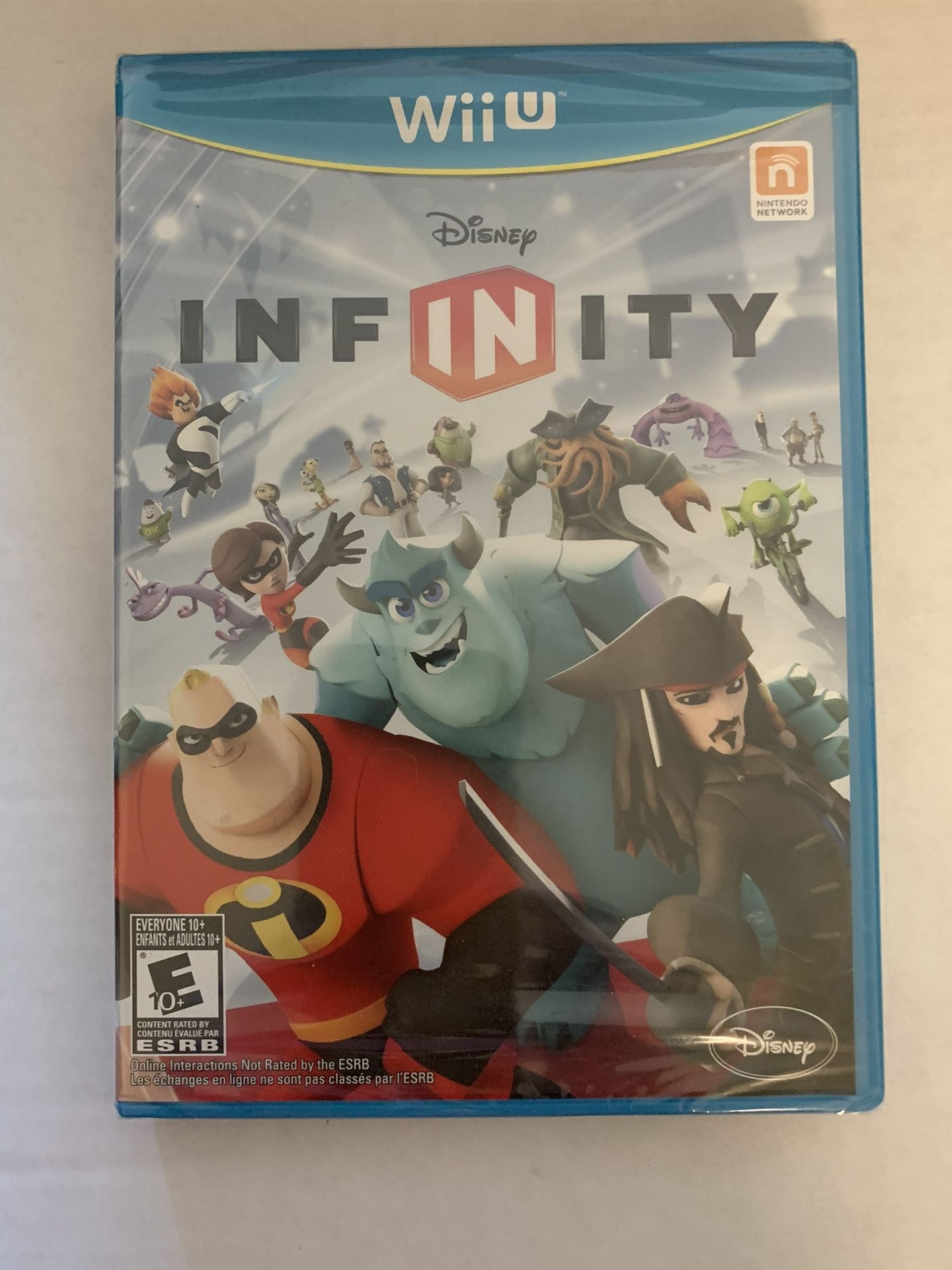 WII - U - Disney Infinity - Game & Write & Protect Pack - (New) - (Unopened)