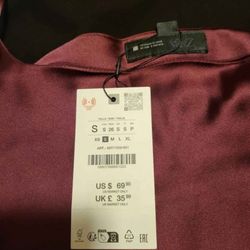 Pretty ZARA dress! Size  S -M  (New )