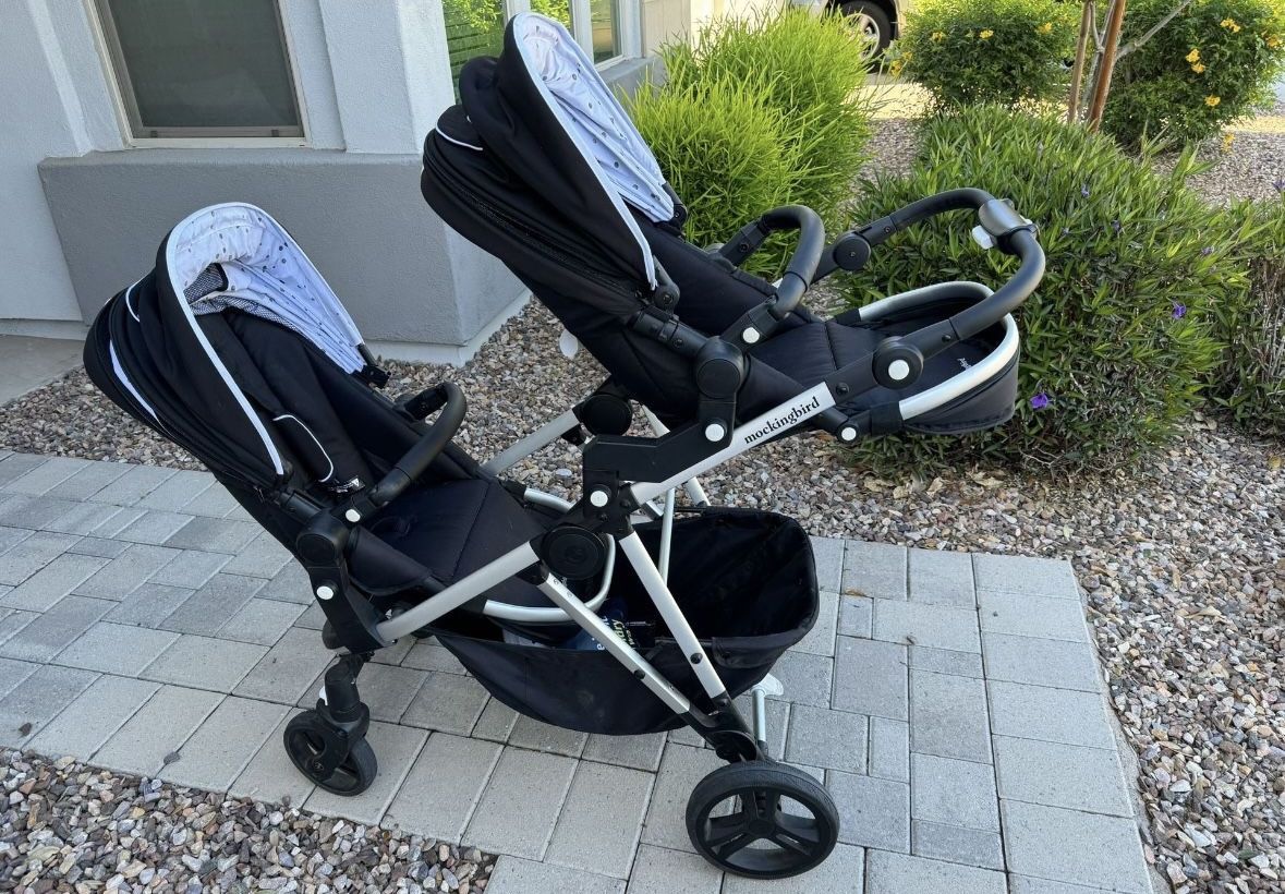 Mockingbird Stroller - Single To Double 