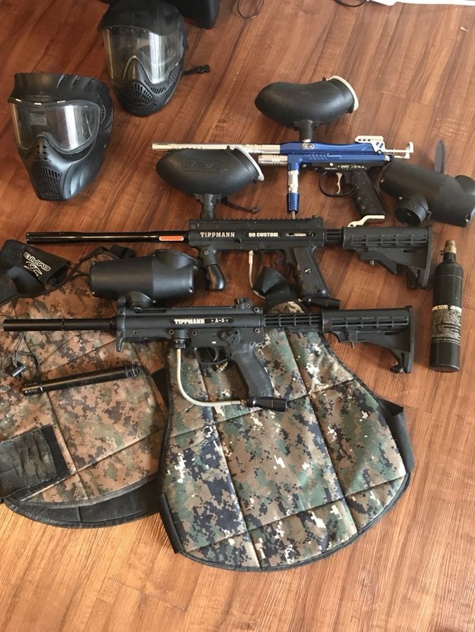 Paintball gun tippmann