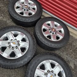 Chevy Silverado Rims 20 Inch Fit 2011 To 2025 