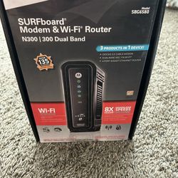 Modem & Wi-Fi Router 