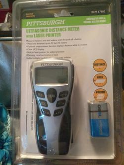 Pittsburgh electronic tape measure