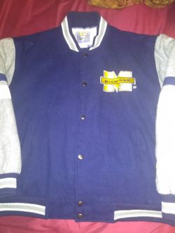 Michigan Wolverine Letterman's jacket size XL in adult