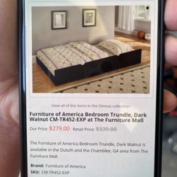 Twin Trundle Bed Piece 