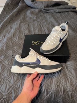 Fragment Design x Air Zoom Spiridon SP White Blue Void -HF5455-100 Size 9