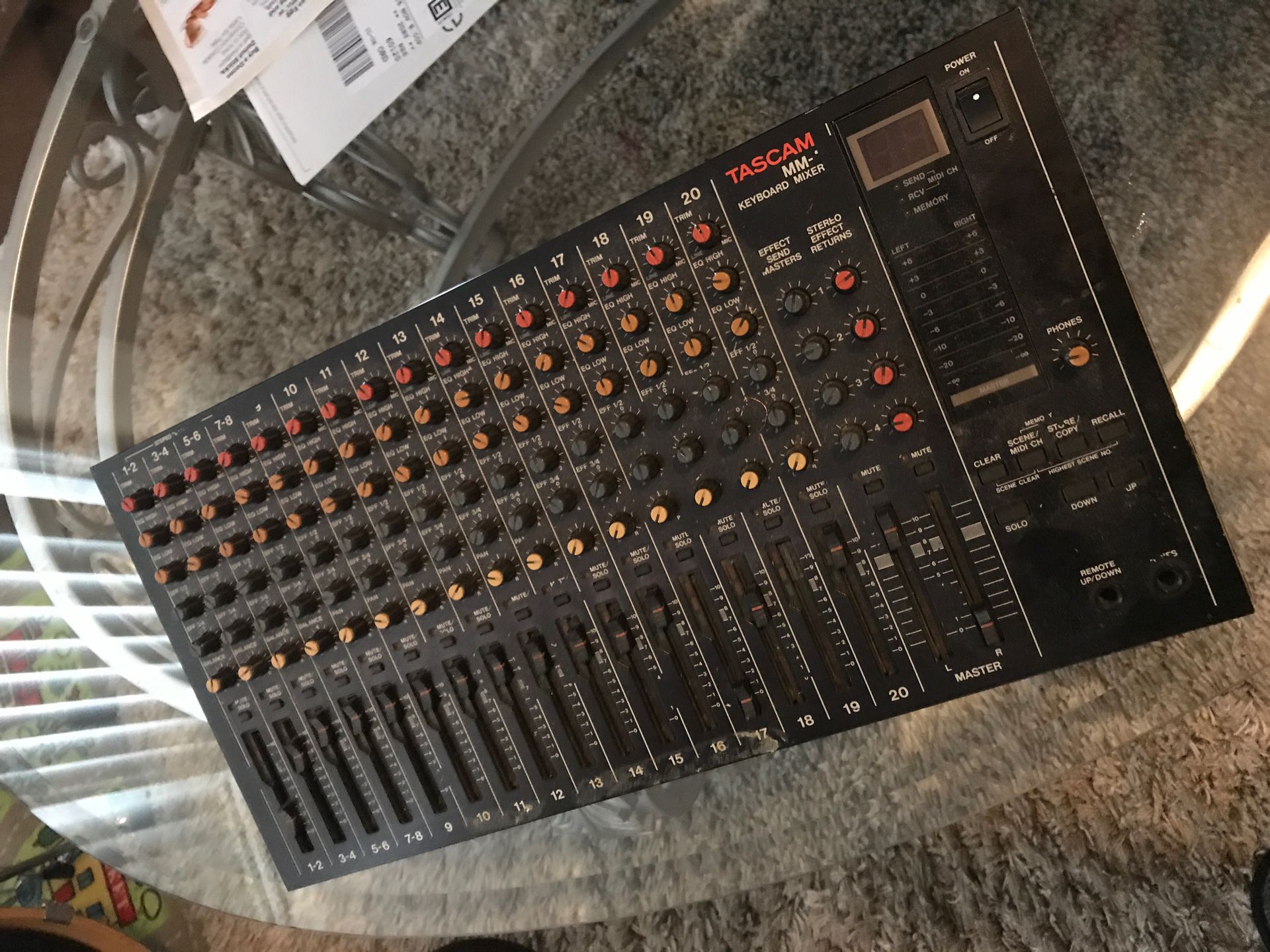 Tascam MM-1 Keyboard Mixer “rare, vintage”