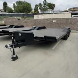 brand new 8.5x18  all steel custom trailer