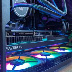 Ultra End Liquid Cooled 20-Thread Radeon Gaming PC